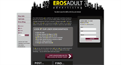 Desktop Screenshot of erosadultadvertising.com
